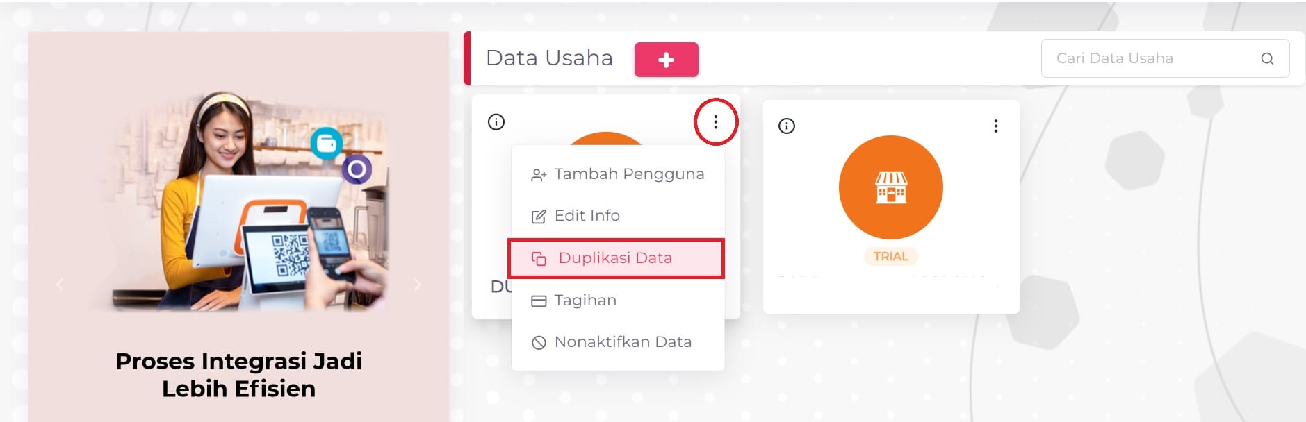 Cara Duplikasi Data Accurate Online