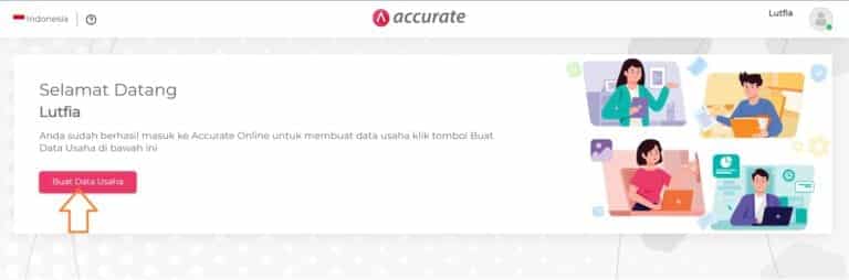 Cara Membuat Data Usaha Di Accurate Online