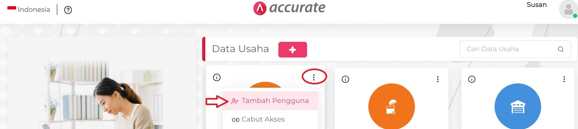 Cara Hapus Pengguna Accurate Online