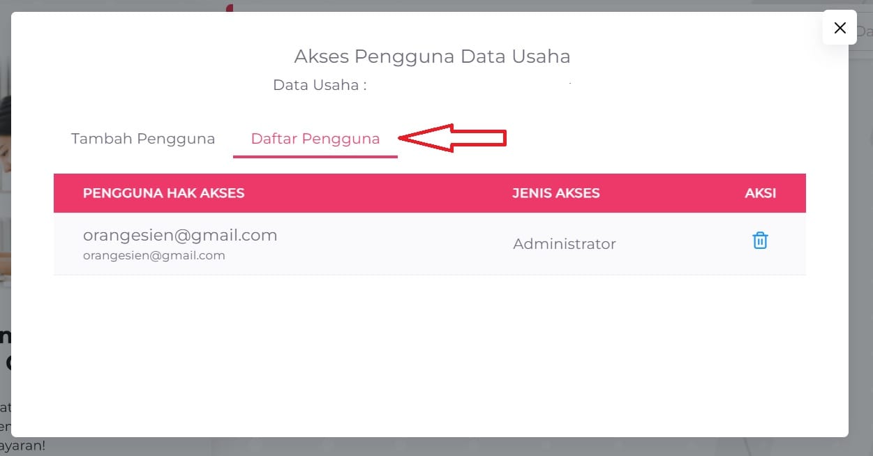 Cara Tambah Pengguna Accurate Online
